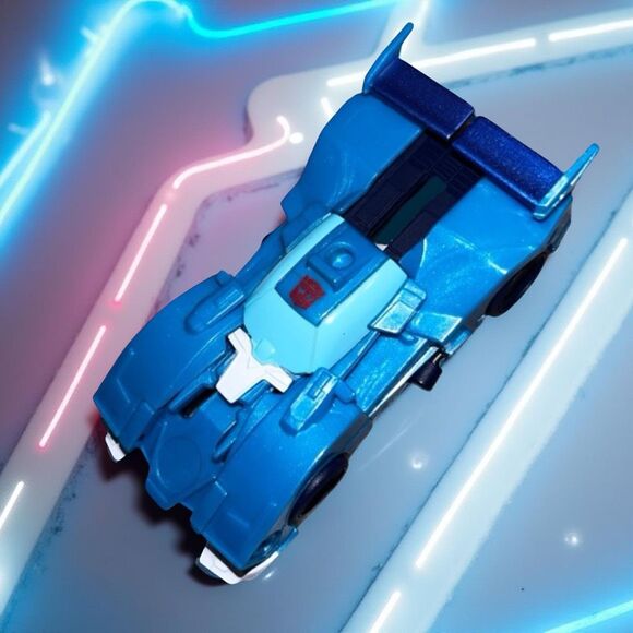 2016 Playskool Transformers Robots In Disguise One Step Changer Blurr Blue Car - Picture 4 of 4